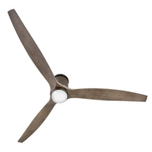 Load image into Gallery viewer, Hover Led Flush Mount Ceiling Fan in Detail.