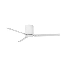 Load image into Gallery viewer, Indy Flush Mount Ceiling Fan in Matte White (58-Inch).