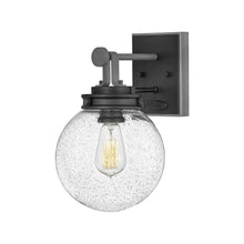 Load image into Gallery viewer, Jameson Outside Area Wall Light in Black.