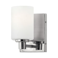 Load image into Gallery viewer, Karlie Bath Wall Light in Chrome.