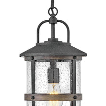Load image into Gallery viewer, Lakehouse Outside Area Pendant Light in Detail.