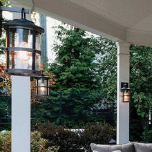 Load image into Gallery viewer, Lakehouse Outdoor Wall Light in Detail.