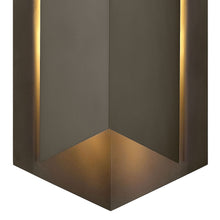 Load image into Gallery viewer, Lex Outside Area Led Wall Light in Detail.