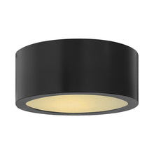 Load image into Gallery viewer, Luna Led Flush Mount Ceiling Light in Satin Black.