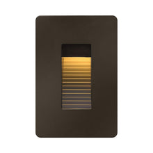 Load image into Gallery viewer, Luna Led Step Light in Bronze.
