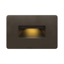 Load image into Gallery viewer, Luna Led Step Light in Horizontal/Bronze.