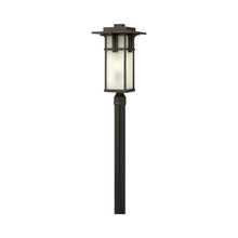Load image into Gallery viewer, Manhatten Outside Area Path Light in Etched Seedy.