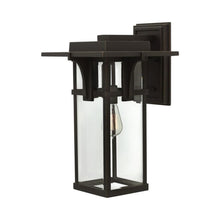 Load image into Gallery viewer, Manhatten Outside Area Wall Light in Clear Beveled/incandescent (Large).