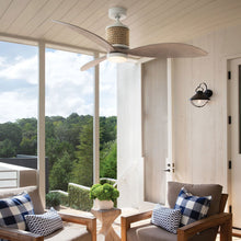 Load image into Gallery viewer, Marin Led Ceiling Fan in living room.