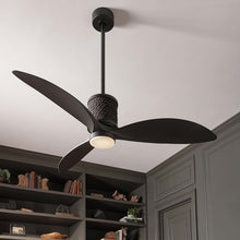Load image into Gallery viewer, Marin LED Ceiling Fan in living room.