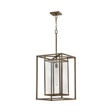 Load image into Gallery viewer, Max Outdoor LED Pendant Light in Burnished Bronze.