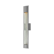 Load image into Gallery viewer, Mist Outside Area Wall Light in Large/Titanium.