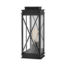 Load image into Gallery viewer, Montecito Outdoor Wall Light in Museum Black (Medium).