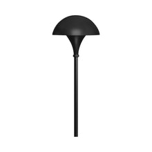 Load image into Gallery viewer, Mushroom Path Light in Black.