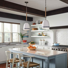 Load image into Gallery viewer, Nash Pendant Light in dining room.