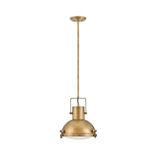 Load image into Gallery viewer, Nautique Pendant Light in Small/Heritage Brass/Heritage Brass.