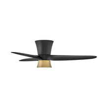 Load image into Gallery viewer, Neo LED Flush Mount Ceiling Fan in Detail.