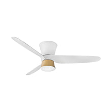 Load image into Gallery viewer, Neo LED Flush Mount Ceiling Fan in Detail.