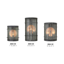 Load image into Gallery viewer, Newport Outdoor Wall Light in Detail.