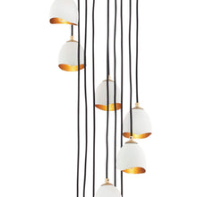 Load image into Gallery viewer, Nula Multi Point Pendant Light in Detail.