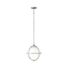 Load image into Gallery viewer, Odeon Pendant Light in Brushed Nickel.