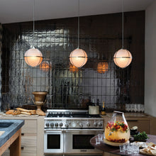 Load image into Gallery viewer, Odeon Pendant Light in kitchen.