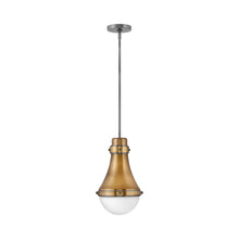 Load image into Gallery viewer, Oliver Pendant Light in Heritage Brass (Small).