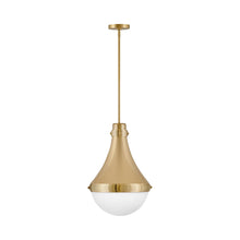 Load image into Gallery viewer, Oliver Pendant Light in Bright Brass (Medium).