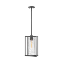 Load image into Gallery viewer, Pax Outside Area Pendant Light in Satin Black.