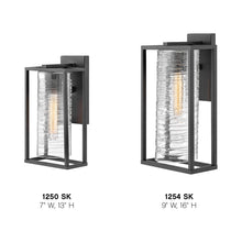 Load image into Gallery viewer, Pax Outdoor Wall Light in Detail.