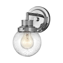 Load image into Gallery viewer, Poppy Bath Wall Light in Chrome.