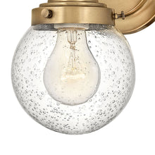 Load image into Gallery viewer, Poppy Bath Wall Light in Detail.