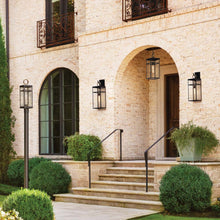 Load image into Gallery viewer, Porter Outdoor Post Light Outside Area.