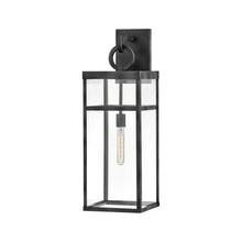 Load image into Gallery viewer, Porter Outside Area Wall Light in X-Large/Aged Zinc.