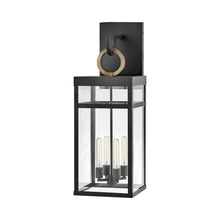 Load image into Gallery viewer, Porter Outside Area Wall Light in Xx-Large/Black.