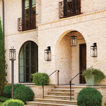 Load image into Gallery viewer, Porter Outdoor Wall Light in Outside Area.