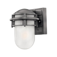 Load image into Gallery viewer, Reef Outdoor Wall Light in Hematite (Small).