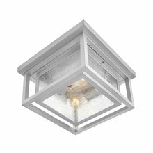 Load image into Gallery viewer, Republic Outdoor Flush Mount Ceiling Light in Detail.