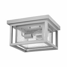 Load image into Gallery viewer, Republic Outdoor Flush Mount Ceiling Light in Detail.