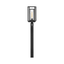 Load image into Gallery viewer, Republic Outdoor Post Light in Black (Bulb Not Included).
