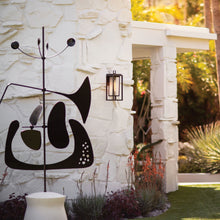 Load image into Gallery viewer, Republic Outdoor Wall Light in Outside Area.
