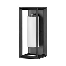 Load image into Gallery viewer, Rhodes Outdoor Wall Light in Medium/Brushed Graphite.