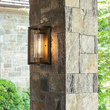 Load image into Gallery viewer, Rhodes Outdoor Wall Light Outside Area.