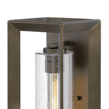 Load image into Gallery viewer, Rhodes Outdoor Wall Light in Detail.