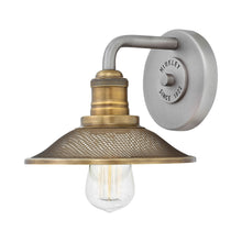 Load image into Gallery viewer, Rigby Bath Wall Light in Antique Nickel.