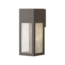 Load image into Gallery viewer, Rook Outside Area Led Wall Light in Bronze/Medium.