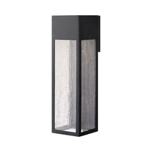 Load image into Gallery viewer, Rook Outside Area Led Wall Light in Satin Black/X-Large.