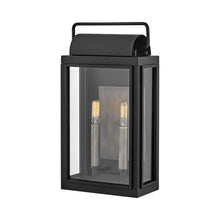 Load image into Gallery viewer, Sag Harbor Outside Area Wall Light in Medium/Black.