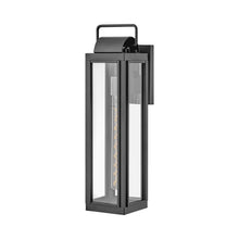 Load image into Gallery viewer, Sag Harbor Outside Area Wall Light in Large/Black.