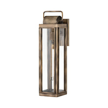 Load image into Gallery viewer, Sag Harbor Outside Area Wall Light in Large/Burnished Bronze.